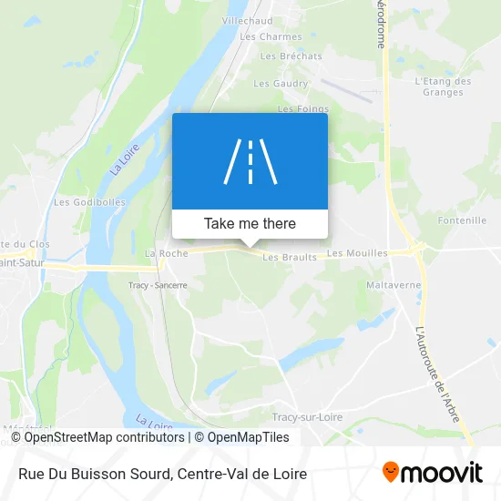 Rue Du Buisson Sourd map