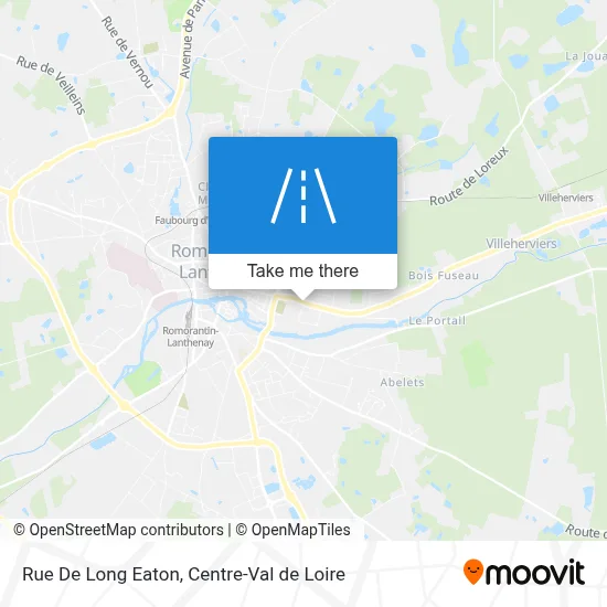 Rue De Long Eaton map