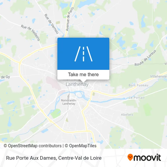 Rue Porte Aux Dames map