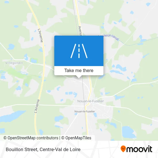 Rue Du Bouillon map