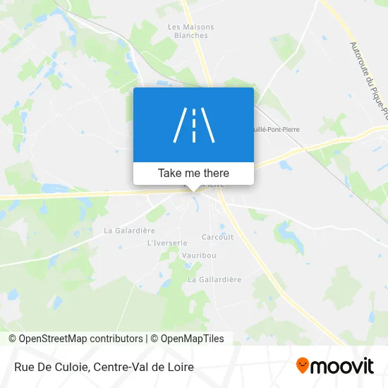 Rue De Culoie map