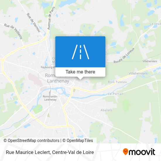 Rue Maurice Leclert map