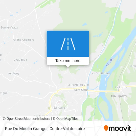Rue Du Moulin Granger map