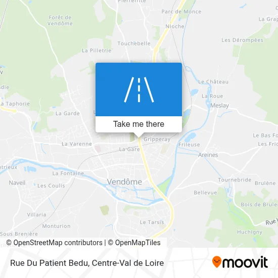 Rue Du Patient Bedu map