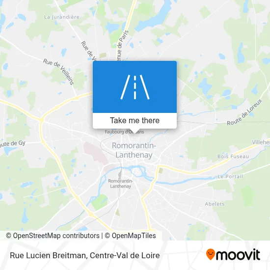 Rue Lucien Breitman map