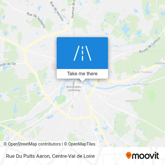 Rue Du Puits Aaron map