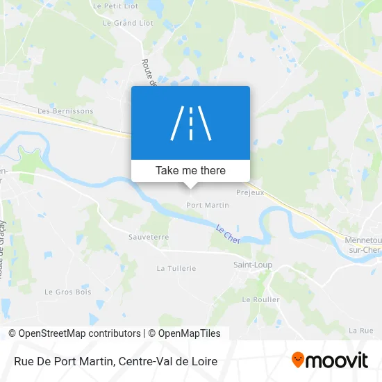 Rue De Port Martin map