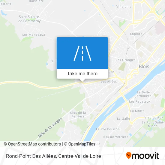 Rond-Point Des Allées map
