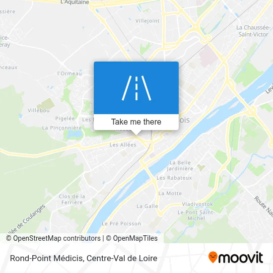 Rond-Point Médicis map