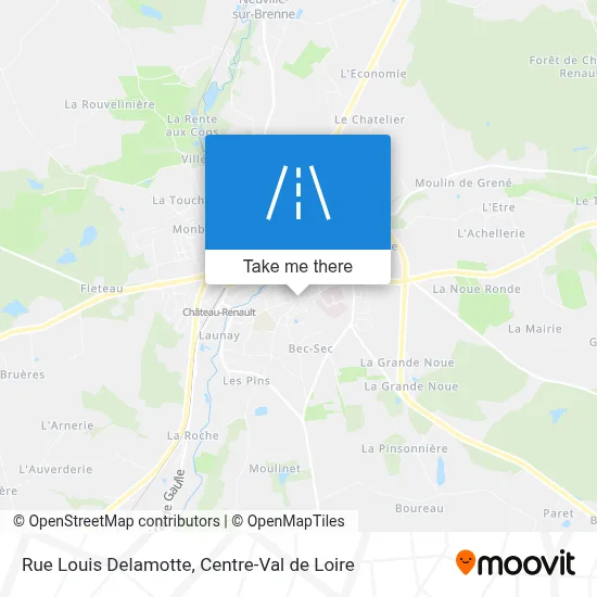 Rue Louis Delamotte map
