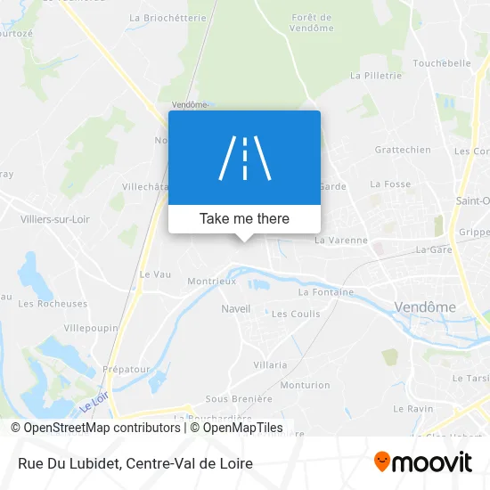 Rue Du Lubidet map