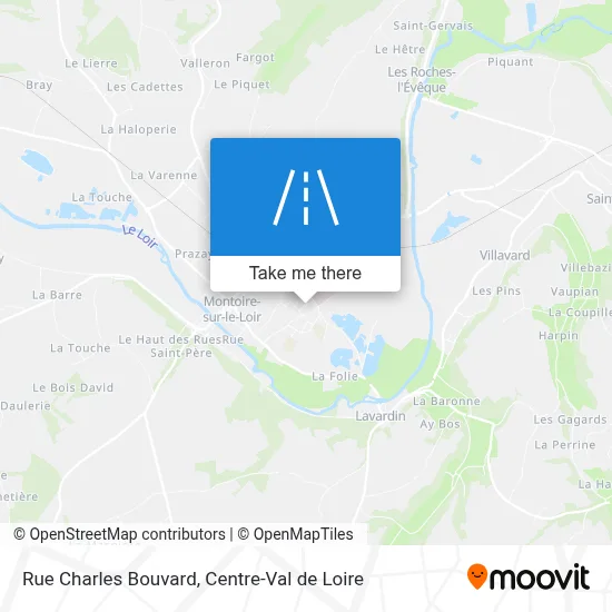 Rue Charles Bouvard map