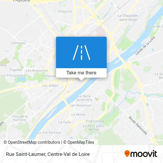 Rue Saint-Laumer map