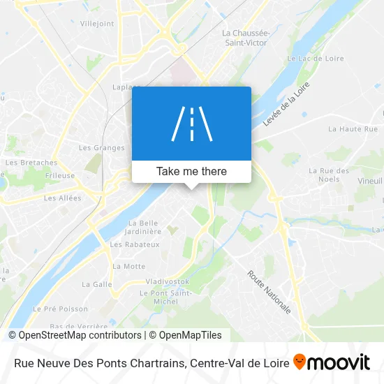 Rue Neuve Des Ponts Chartrains map