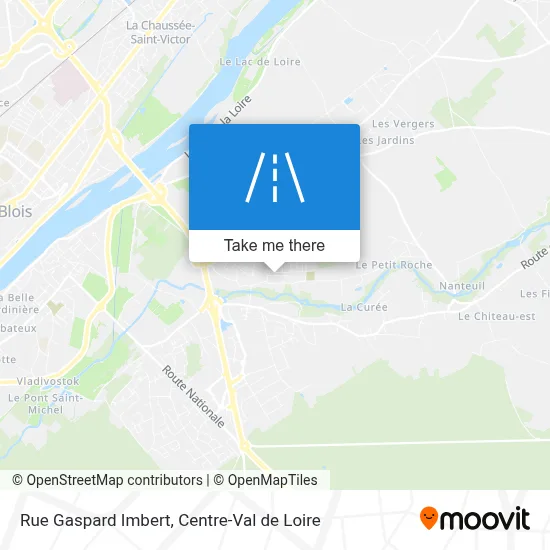 Rue Gaspard Imbert map