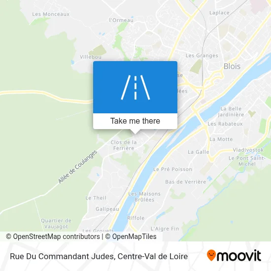 Rue Du Commandant Judes map