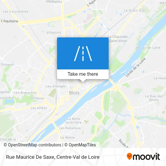 Rue Maurice De Saxe map