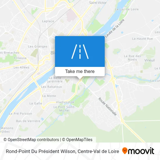 Rond-Point Du Président Wilson map