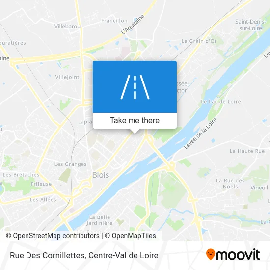 Rue Des Cornillettes map