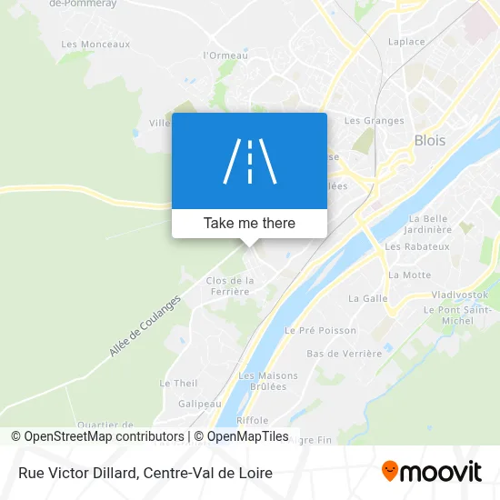 Rue Victor Dillard map