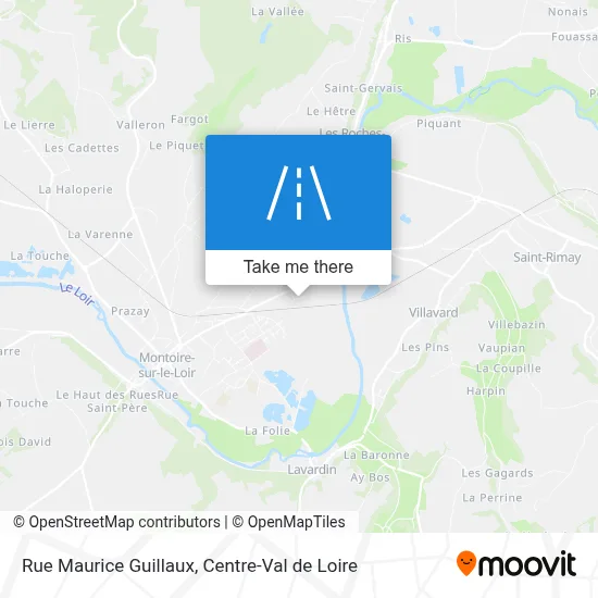 Rue Maurice Guillaux map