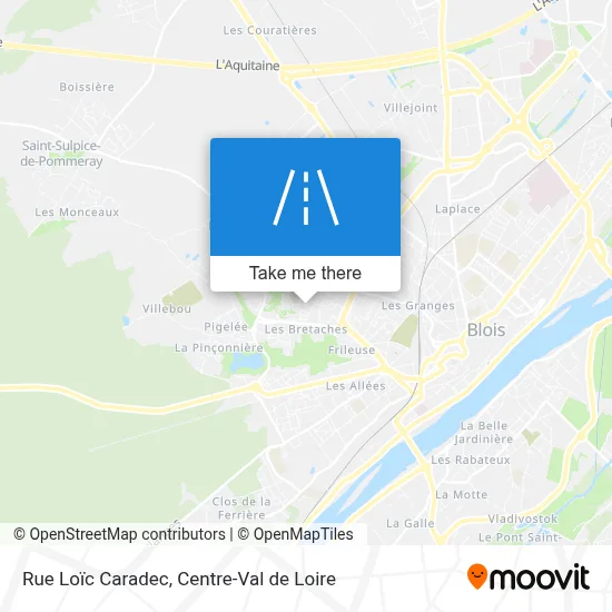Rue Loïc Caradec map
