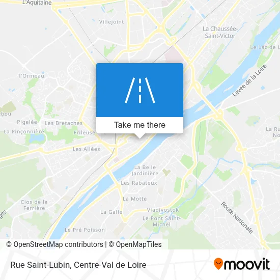 Rue Saint-Lubin map