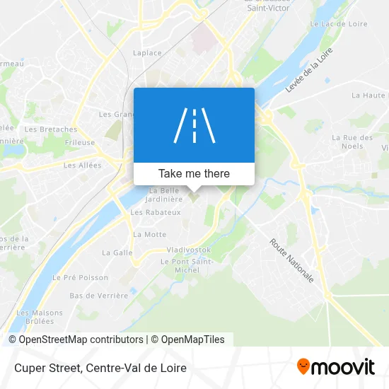 Rue Cuper map