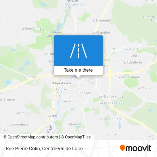 Rue Pierre Colin map