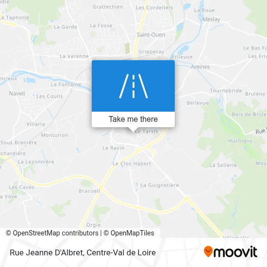 Rue Jeanne D'Albret map