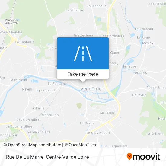 Rue De La Marre map