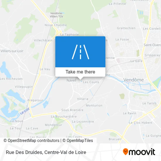 Rue Des Druides map