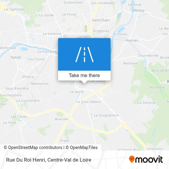 Rue Du Roi Henri map