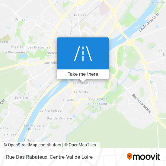 Rue Des Rabateux map