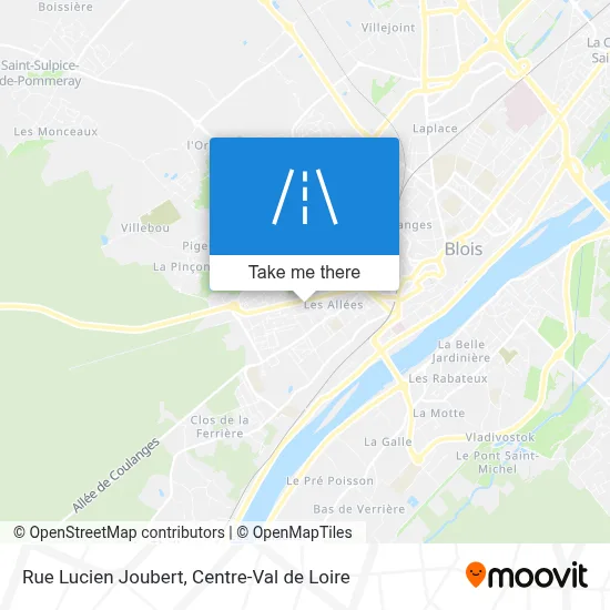 Rue Lucien Joubert map