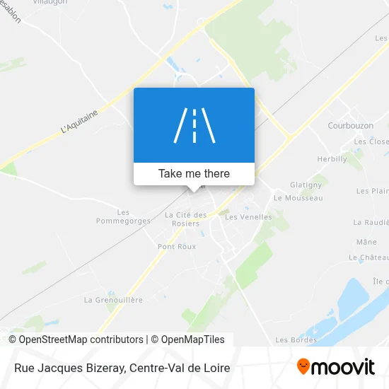 Rue Jacques Bizeray map