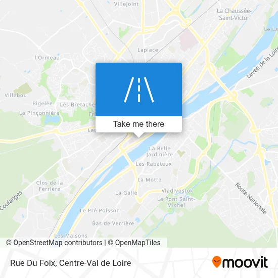 Rue Du Foix map