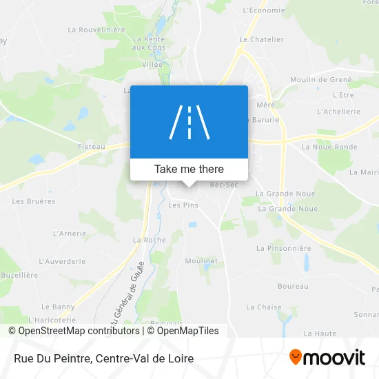 Rue Du Peintre map