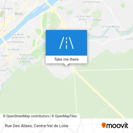 Rue Des Alises map