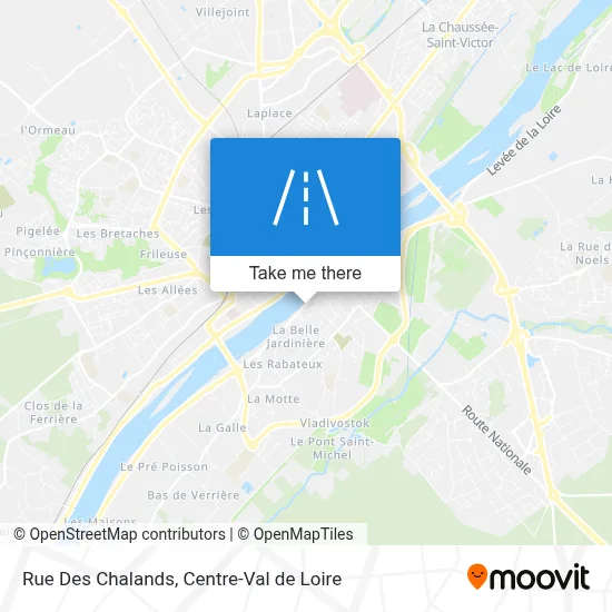 Rue Des Chalands map