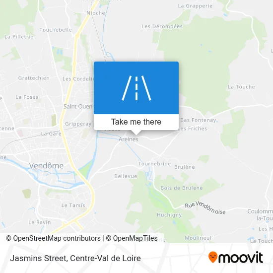 Rue Des Jasmins map