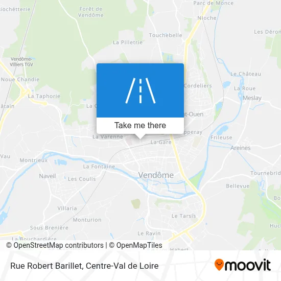 Rue Robert Barillet map