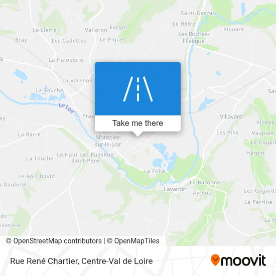 Rue René Chartier map