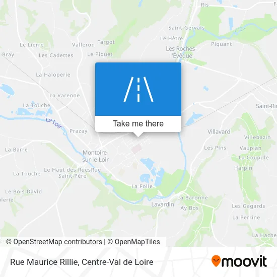 Rue Maurice Rillie map