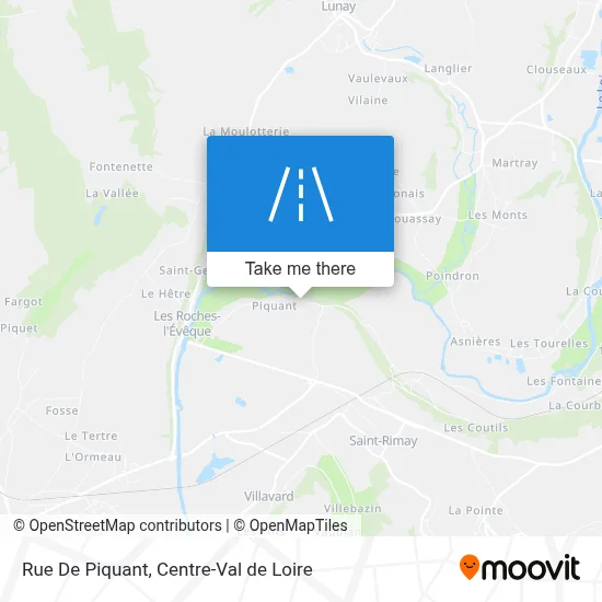 Rue De Piquant map