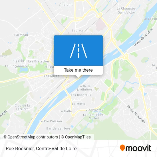 Rue Boësnier map