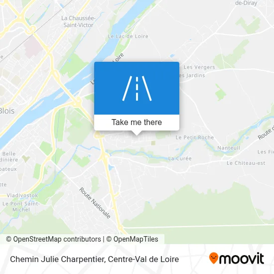 Chemin Julie Charpentier map