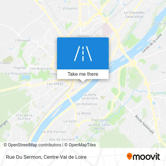 Rue Du Sermon map