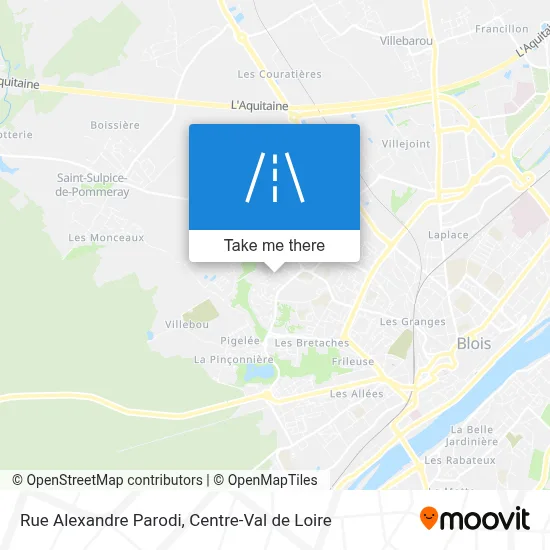 Rue Alexandre Parodi map