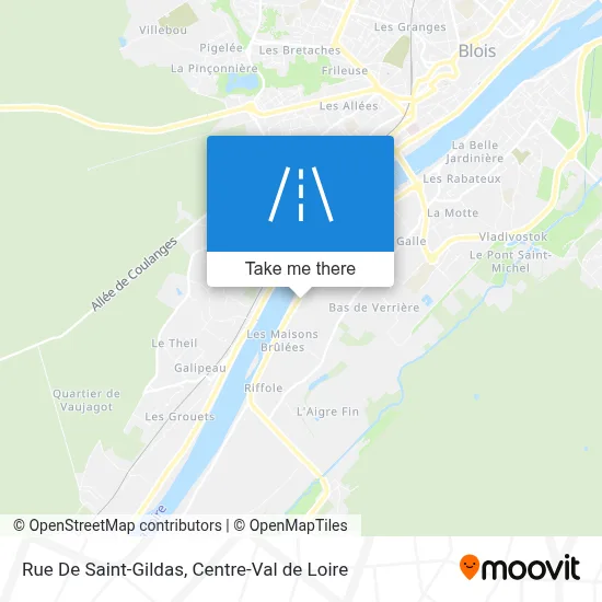 Rue De Saint-Gildas map